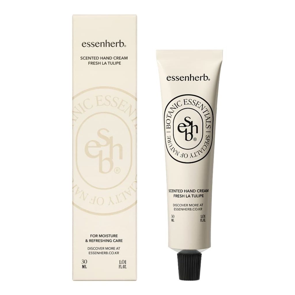 8809844711439_universomart宇碩協銷_授權圖韓國essenherb香氛護手霜Scented Hand Cream 清新鬱金香 Fresh La Tulip