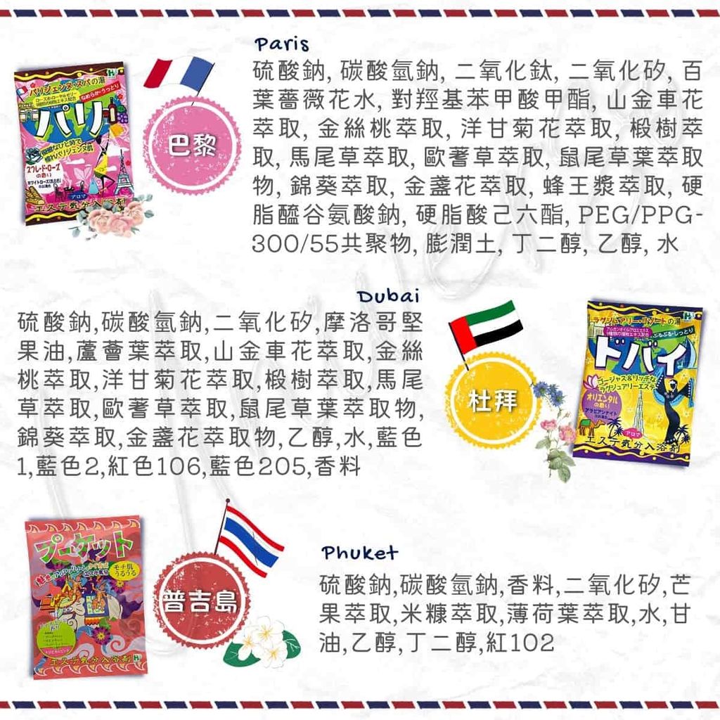 universomart宇碩協銷_日本HEALTH 渡假心情香氛保濕入浴劑 esthetic mood aroma bath salt 全成分 1 INGREDIENT LOGO