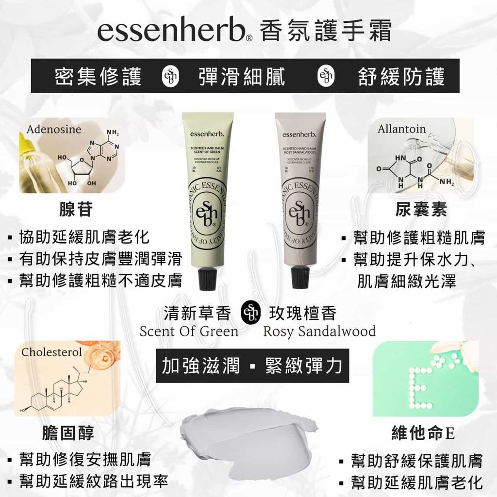 universomart宇碩協銷_授權素材韓國essenherb香氛護手霜scented-hand-cream 6 LOGO