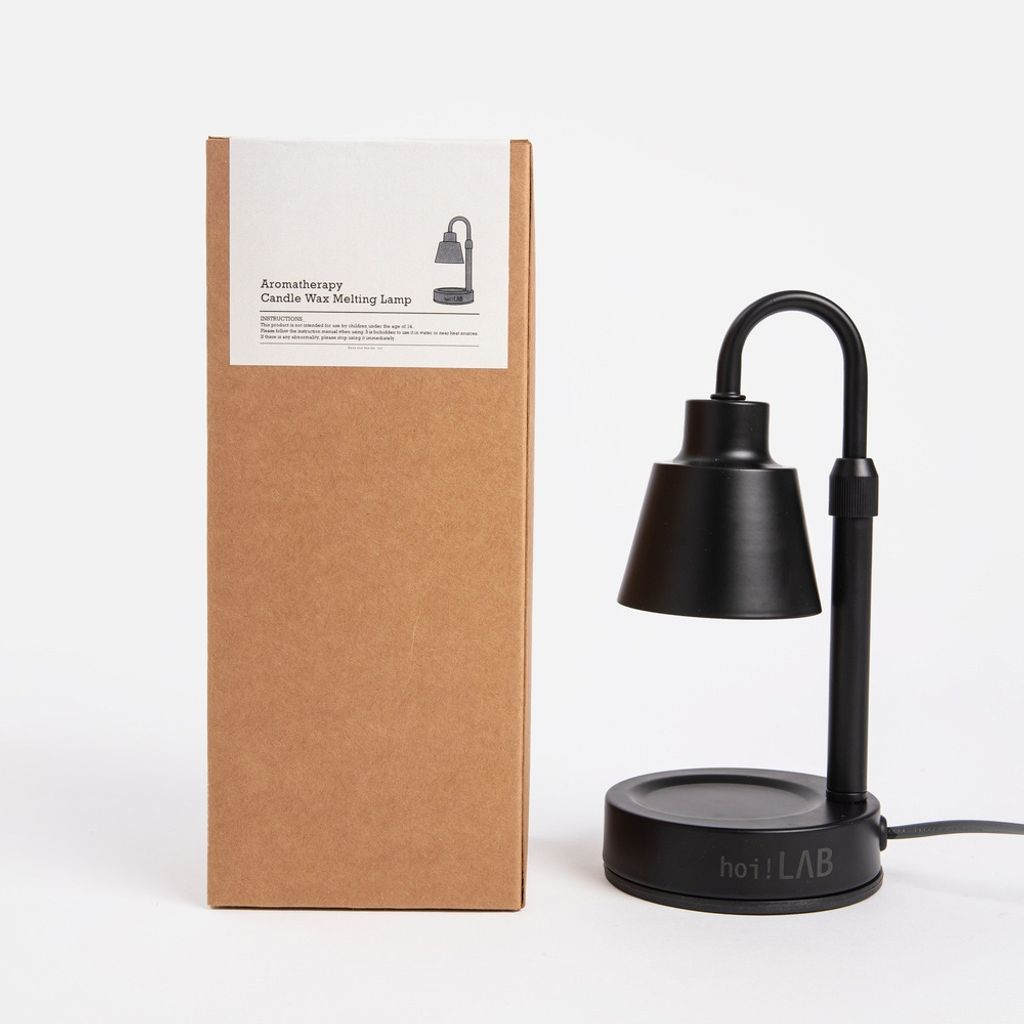 1_4711338339118_universomart宇碩協銷_授權圖hoi ! LAB鵝頸型可調高度-蠟燭暖燈(神秘黑)