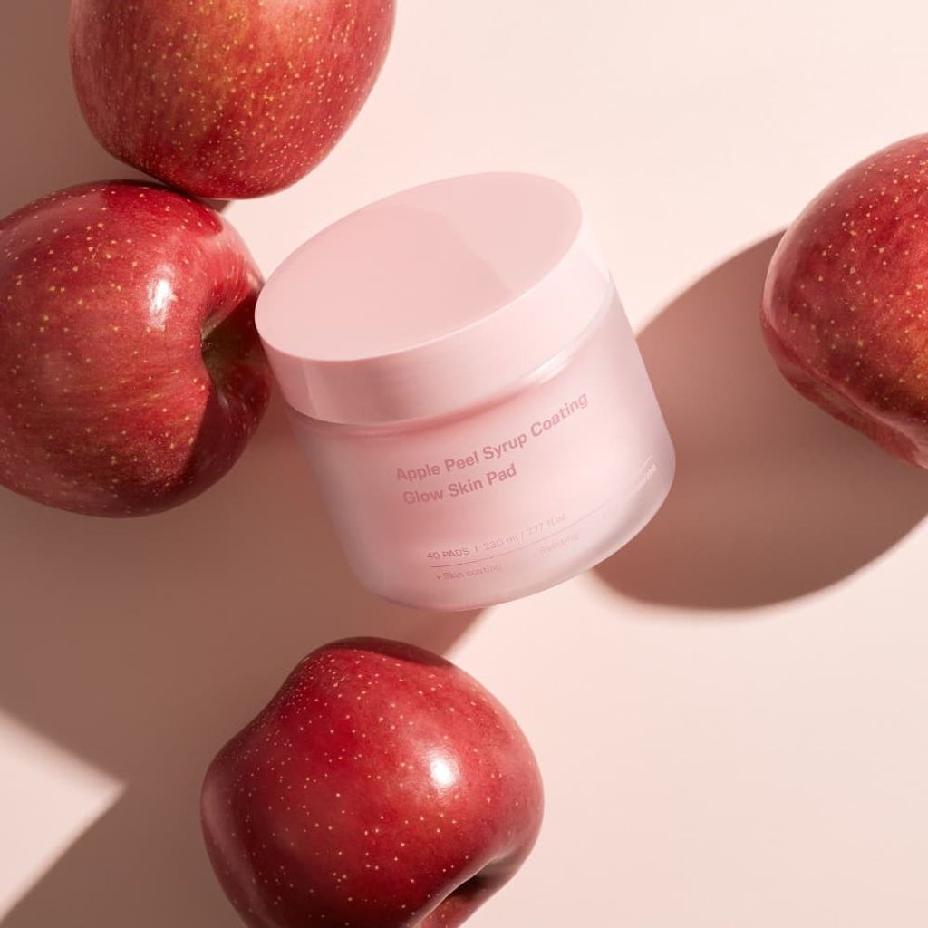 0_8809684564875_universomart宇碩協銷授權圖_SUNGBOON EDITOR蘋果皮澎彈拋光棉片Apple peel Syrup Coating Glow Skin Pad