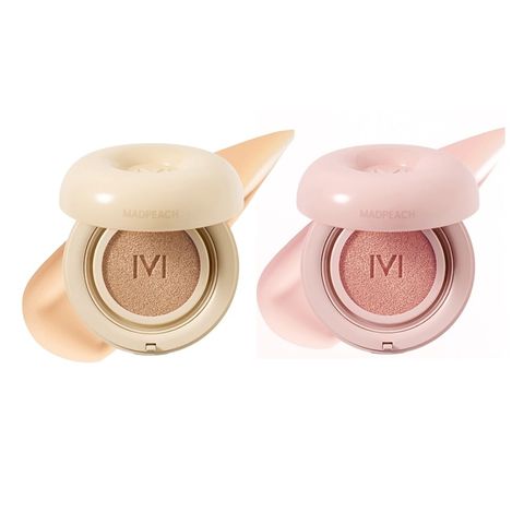 0_universomart宇碩協銷_原廠授權圖MADPEACH啞光持妝亮肌甜甜圈氣墊 Tone Up Plain Velvet Matte cushion foundation