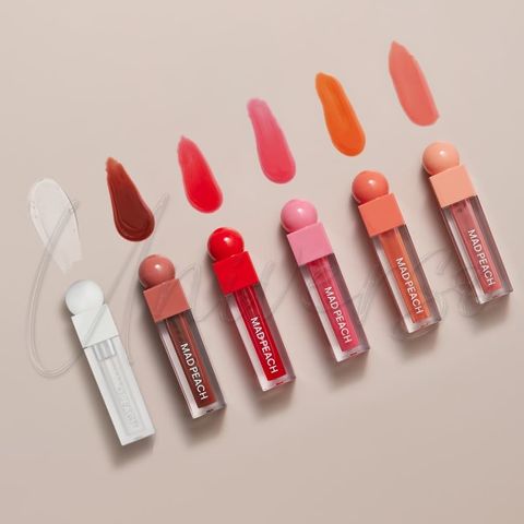 0_universomart宇碩協銷_原廠授權素材MADPEACH流光唇蜜Glow-Fit-Mood-Gloss_果凍唇油Watertox-Lip-Plumper_LOGO
