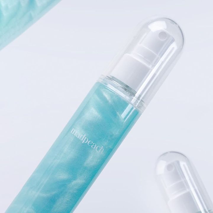0_8809957100335_universomart宇碩協銷_原廠授權圖MADPEACH澄淨流光定妝噴霧MAKEUP FIXING PEARL POTION