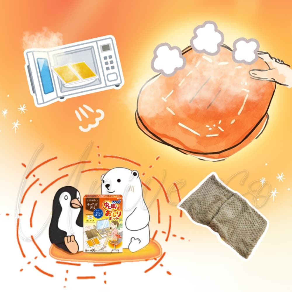 0_4902407330536_日本白元微波爐加熱保暖袋暖臀坐墊暖暖包Microwave Heating Pad_universomart宇碩協銷有限公司版權所有盜用必究LOGO
