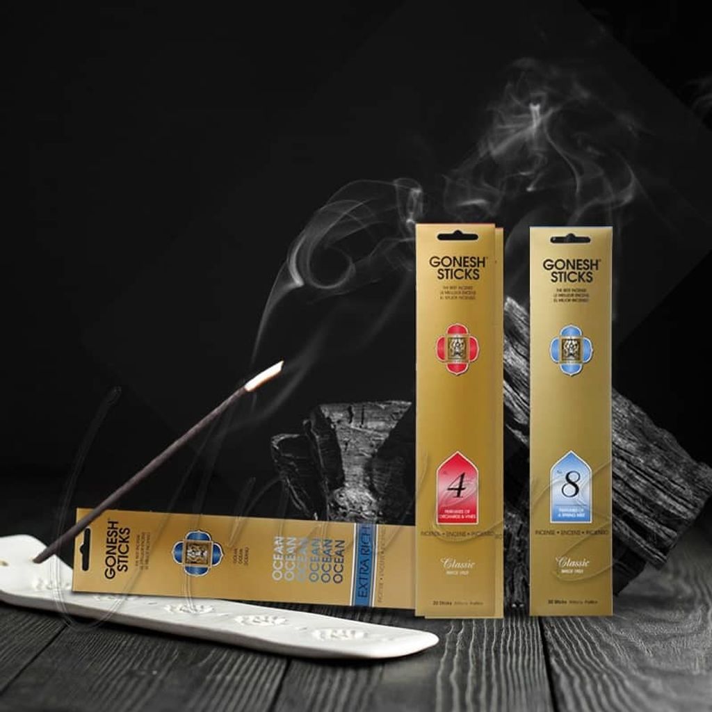 0_Gonesh精油線香香薰incense sticks_原廠授權素材universomart宇碩協銷有限公司版權所有盜用必究LOGO