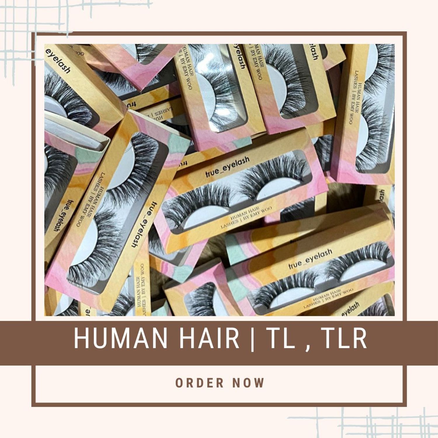 HUMAN HAIR LASHES