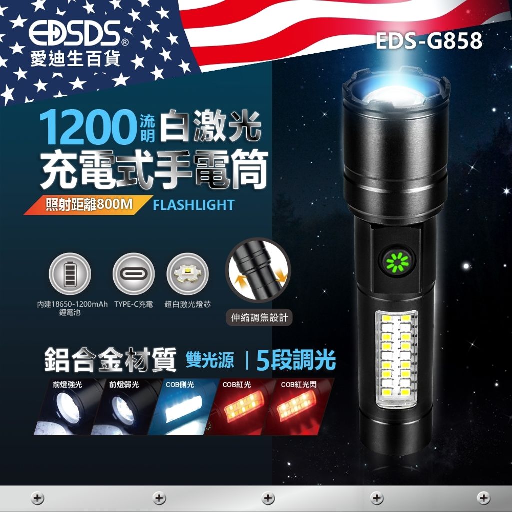 LINE_ALBUM_EDS-G858_1200流明白激光充電式手電筒_上架圖_250617_4
