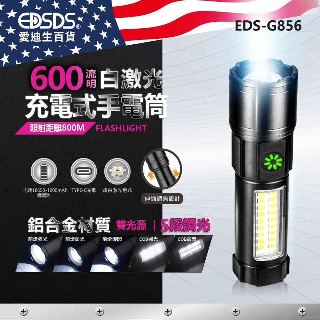 LINE_ALBUM_EDS-856_充電式手電筒_上架圖(LICCA)_250617_3