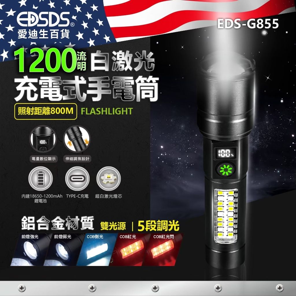 LINE_ALBUM_EDS-G855_白激光充電式手電筒上架圖(LICCA)_250617_1