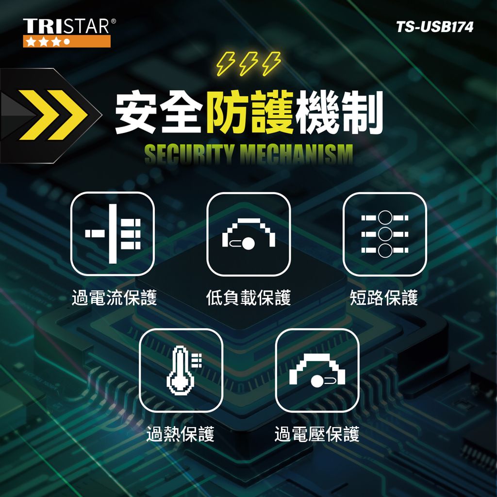 TS-USB174-PDTYPE-C三孔快速充電器上架圖-05