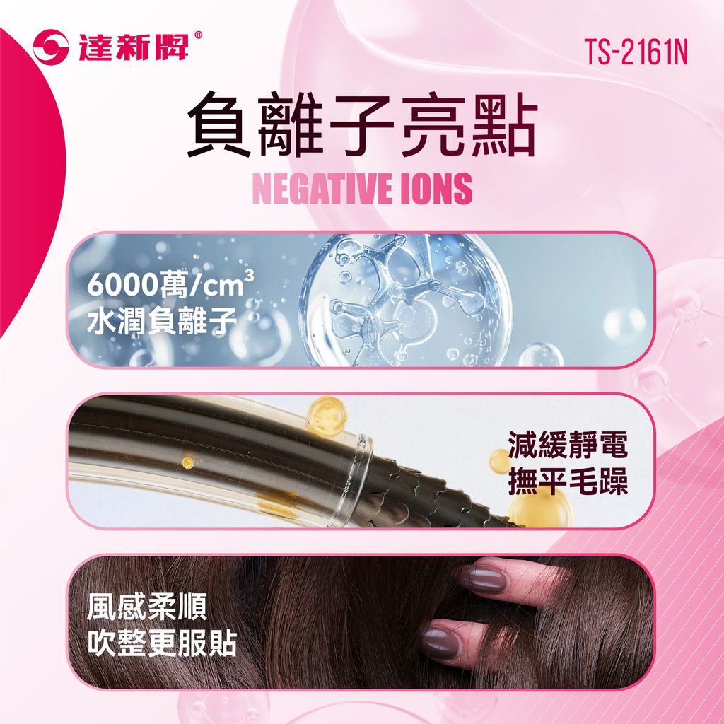 TS-2161N 超低電磁波吹風機1209-03