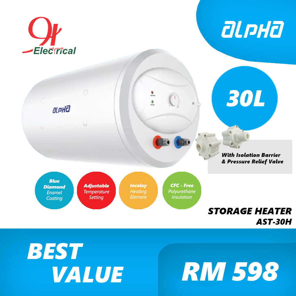 ALPHA 30L Storage Heater AST-30H – 91 Electrical