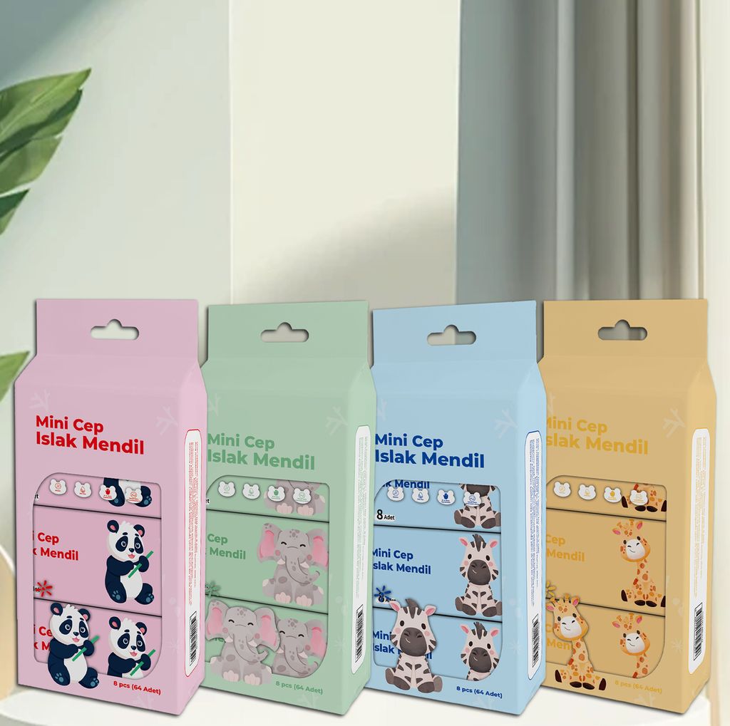 sku-01-卡通图案英文款（8包一提）4色混装