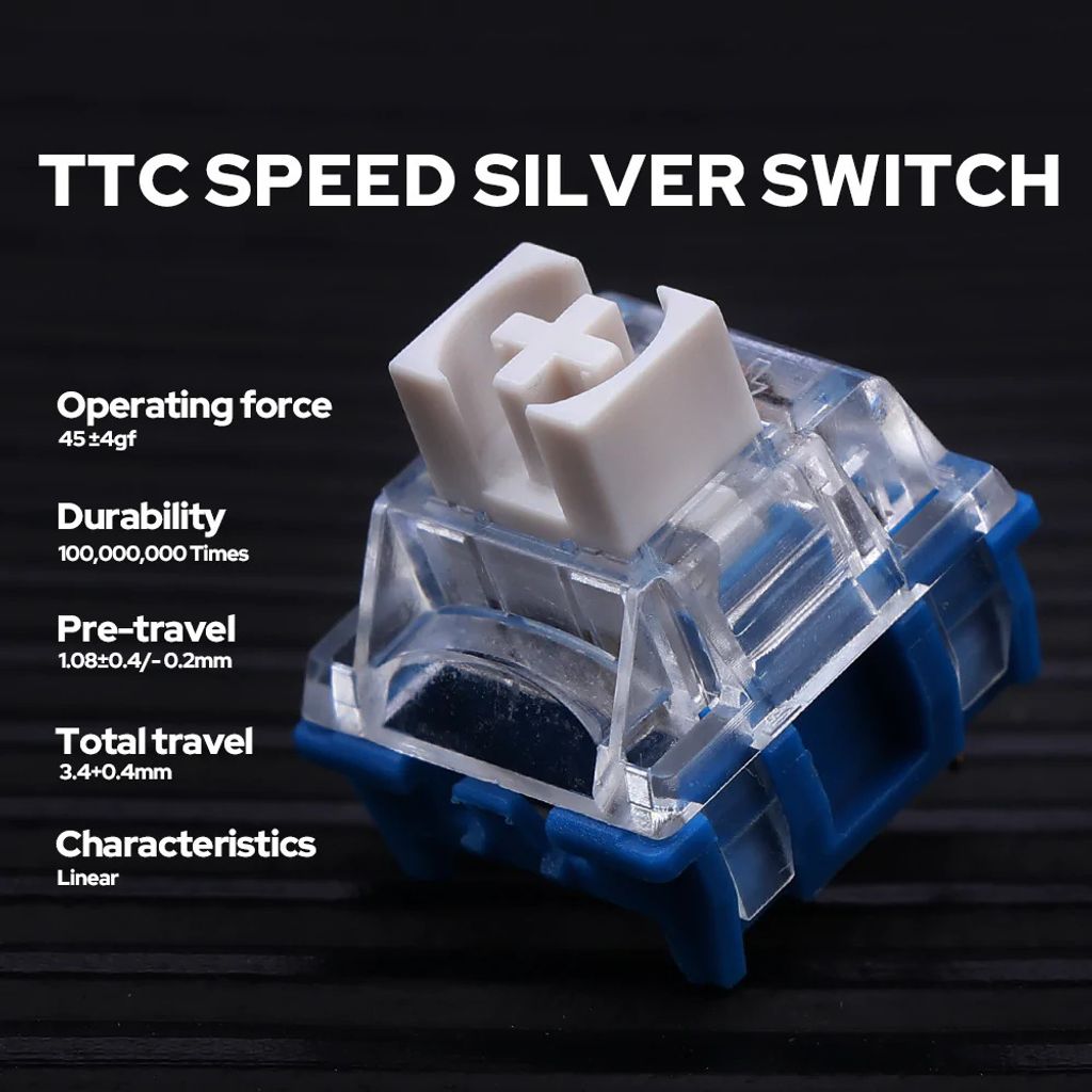 TTC Speed Silver Linear Switch