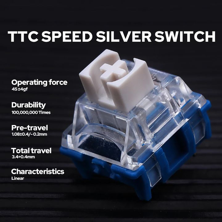 TTC Speed Silver Linear Switch