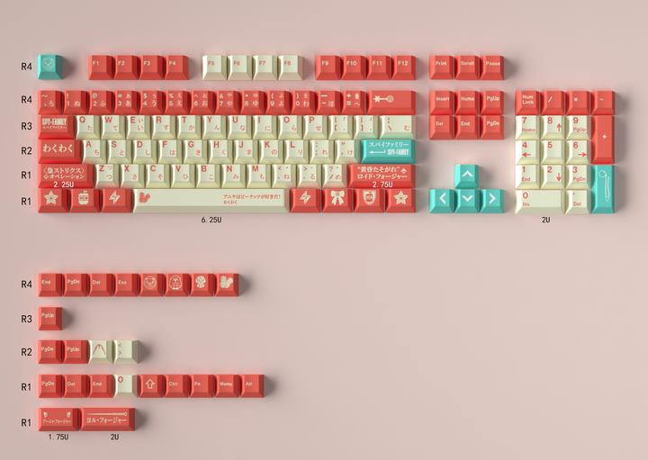 Spy Family PBT Cherry Keycap