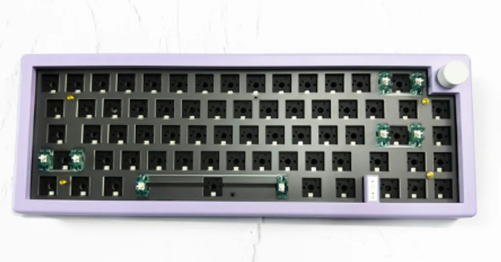 Zuoya GMK67 Keyboard Purple
