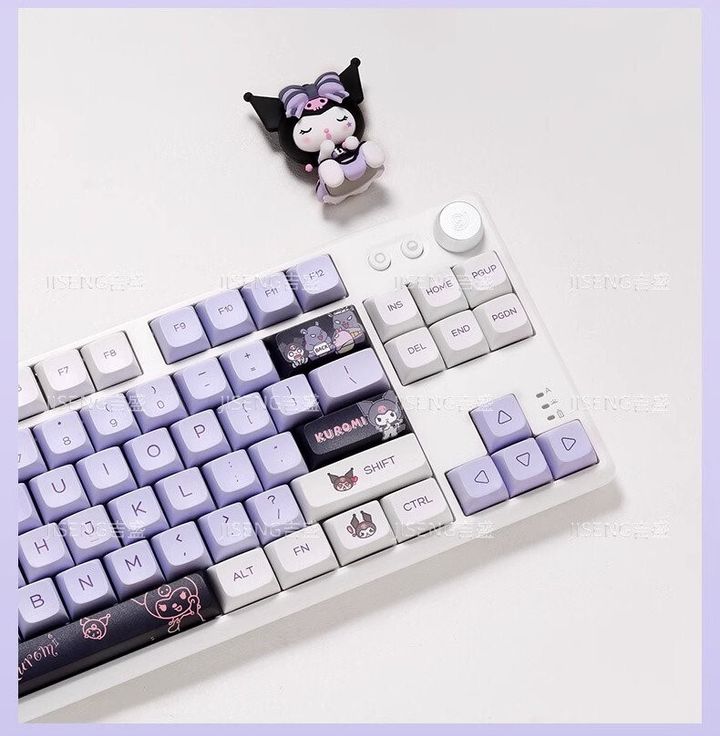 Purple Kuromi XDA PBT Keycap