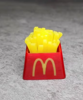 Fries artisan keycap