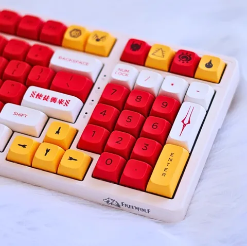 EVA 02 XDA PBT keycap