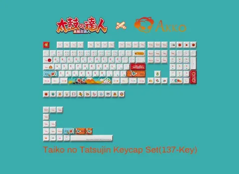 Akko Taiko no Tatsujin JDA PBT Keycap