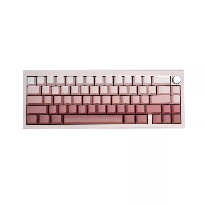 Gradient Spring Sakura Shine Through OEM PBT Keycap