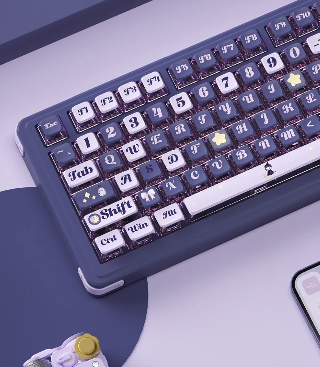 Purple Witch ASA PBT Keycap
