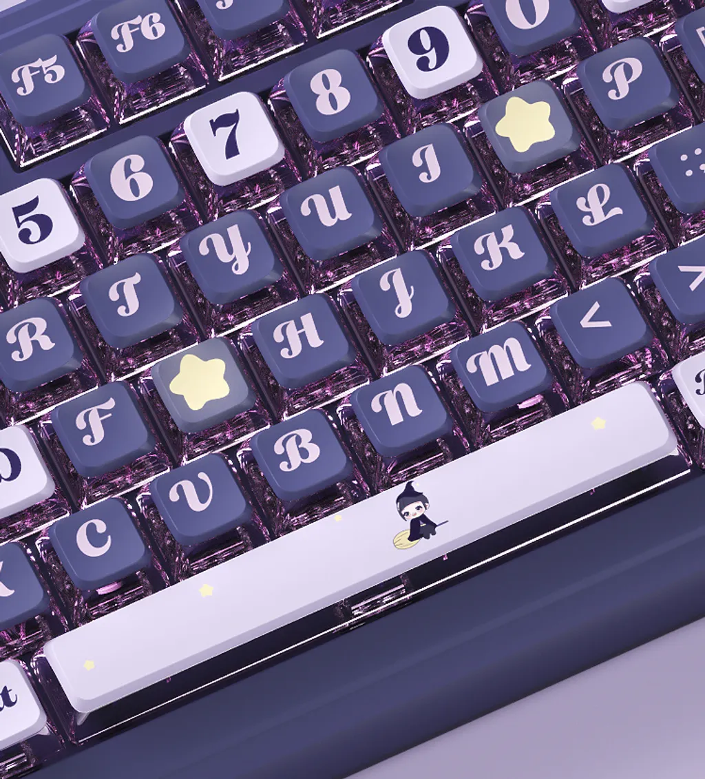 Purple Witch ASA PBT Keycap