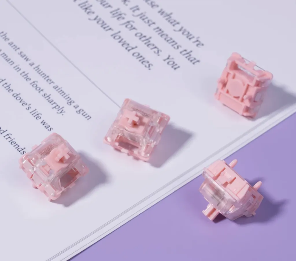 Gateron Magnetic Pink (HE) Switch