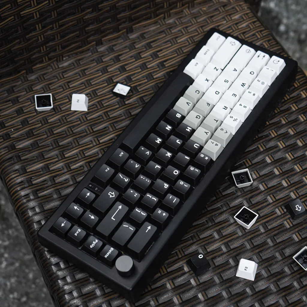 Icon White to Black OEM Gradient Keycap
