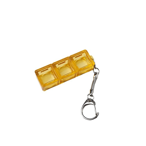 Switch-on-a-keychain - 3 keys yellow