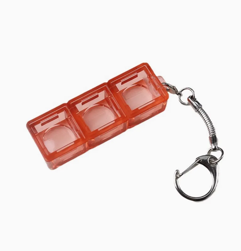Switch-on-a-keychain - 3 keys red