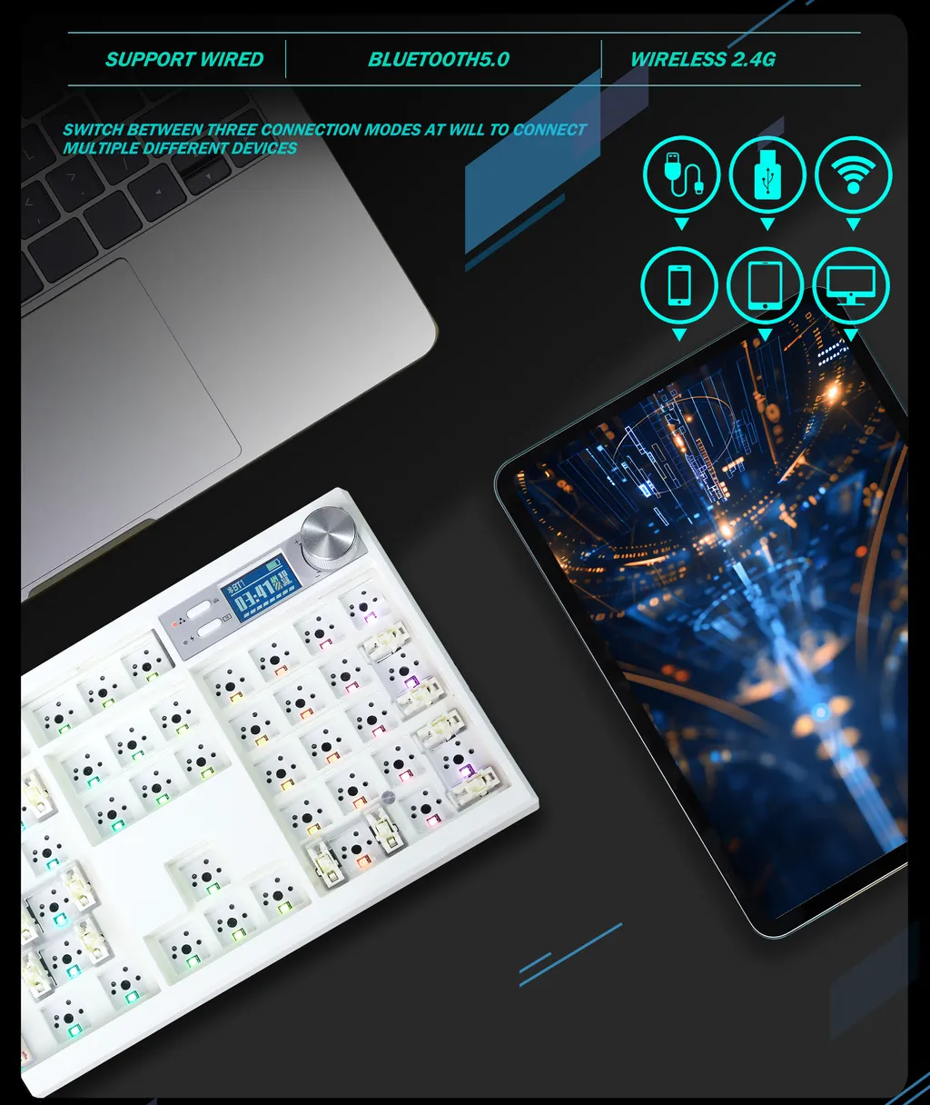 GMK104 mechanical keyboard2