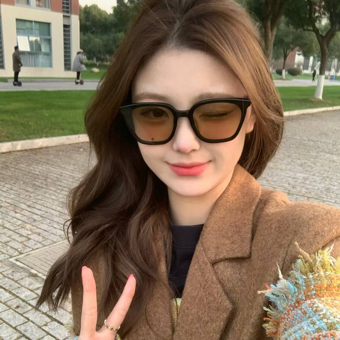 Gentle Monster ジェントルモンスター リリット LILIT 茶色 ジェントルモンスター - リリット 01(BR) | HBX