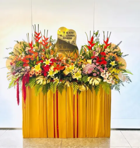 Grand Opening Flower Stand 28