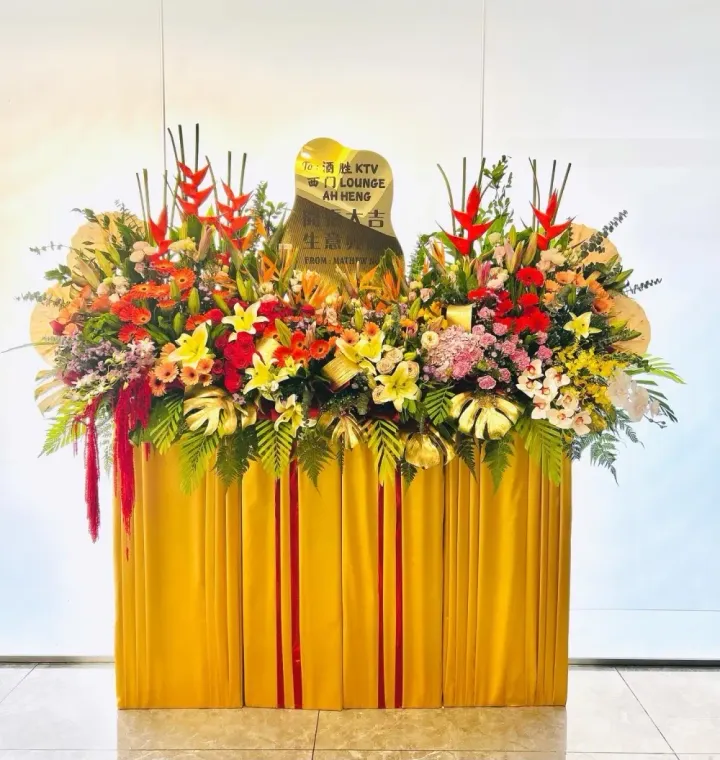 Grand Opening Flower Stand 28