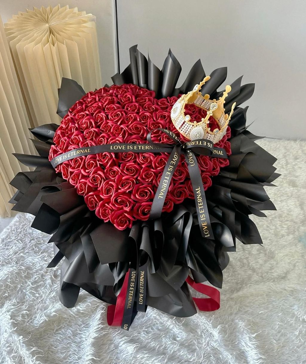 Soap Roses Bouquet (Red)