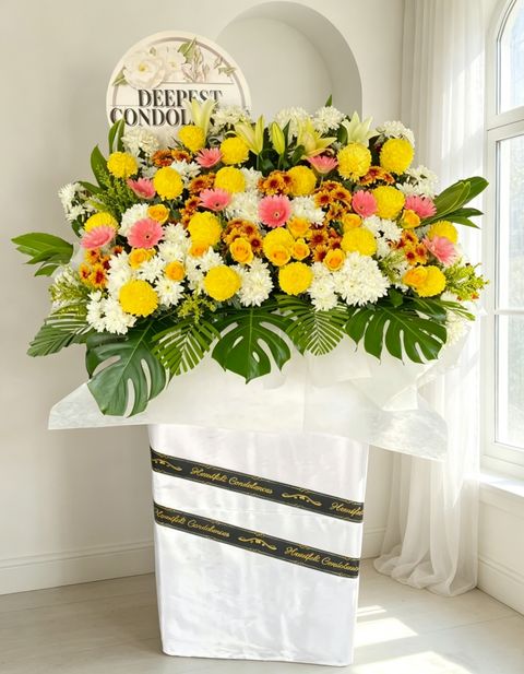 Condolences Flower Stand 98