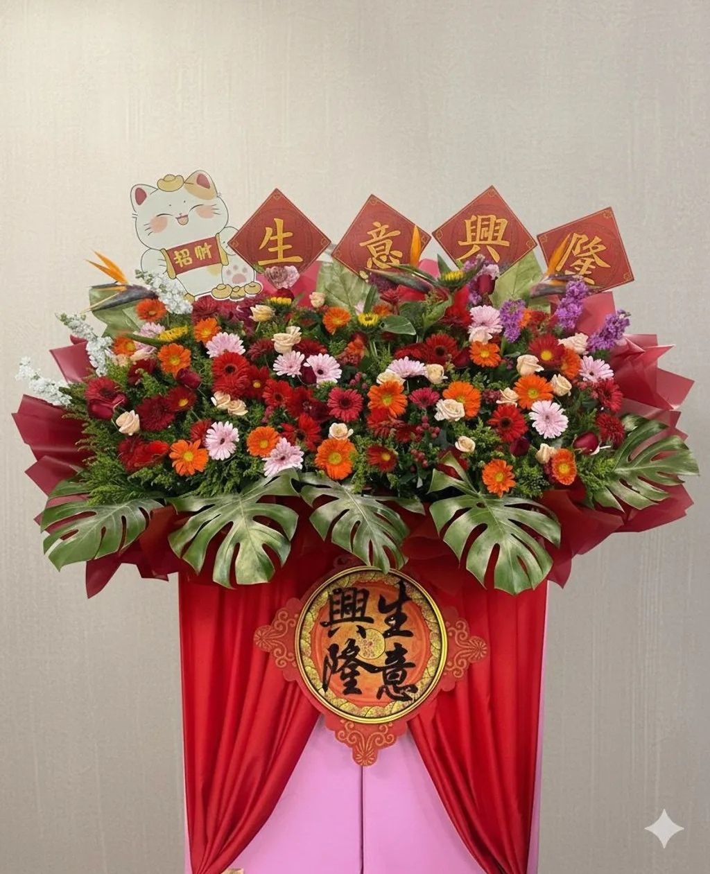 Opening Flower Stand 108