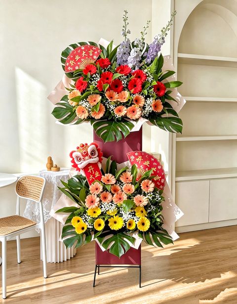 Grand Opening Flower Stand 87