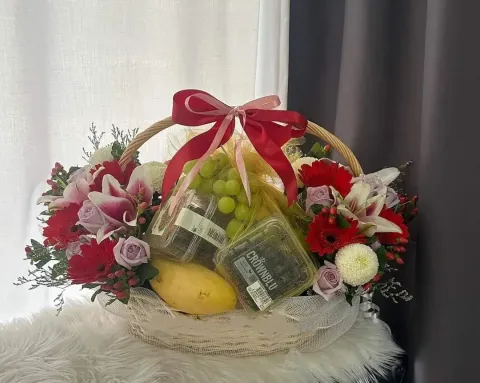 Soothing Delight Fruit Basket
