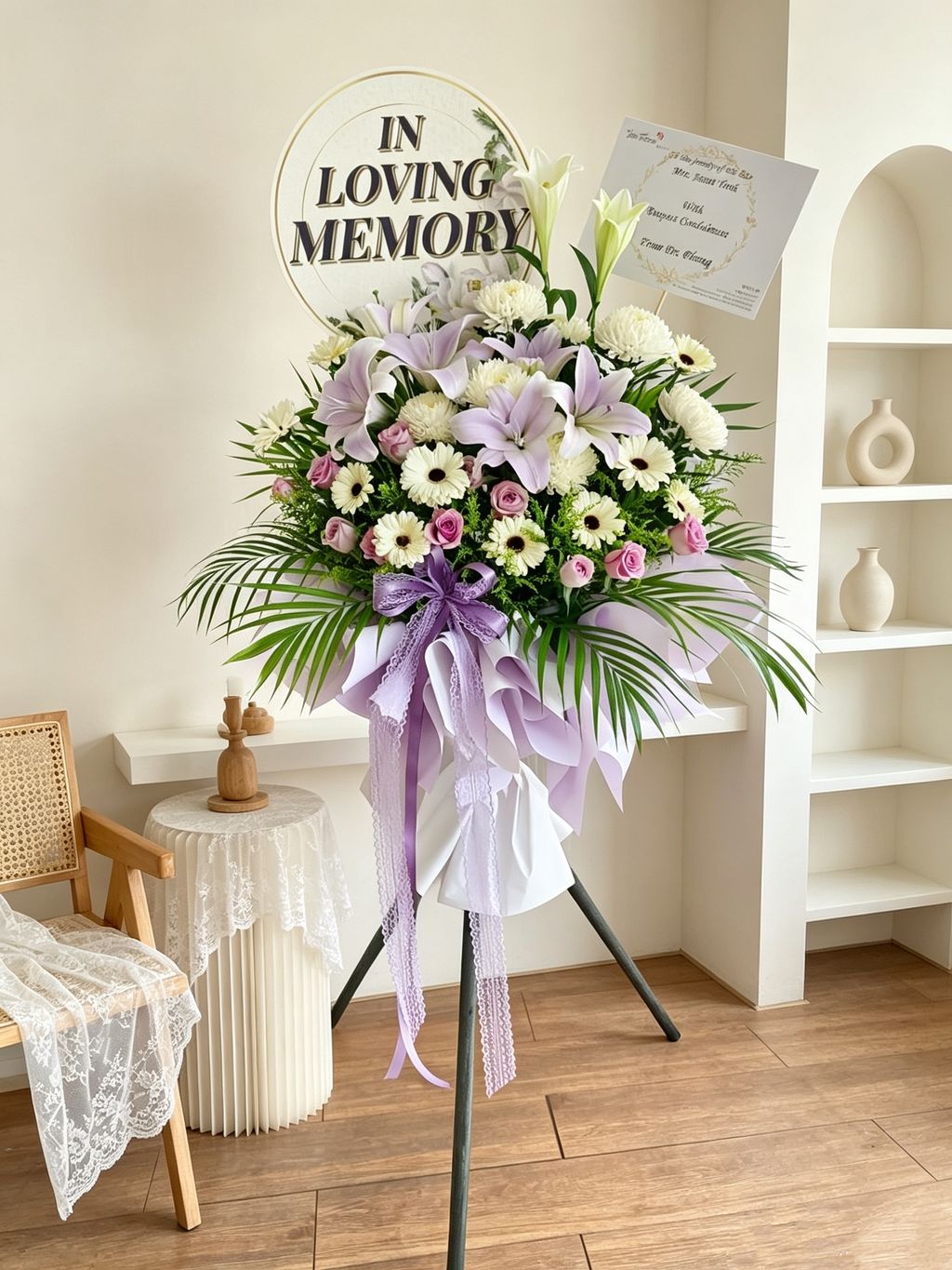 Condolences Flower Stand 14