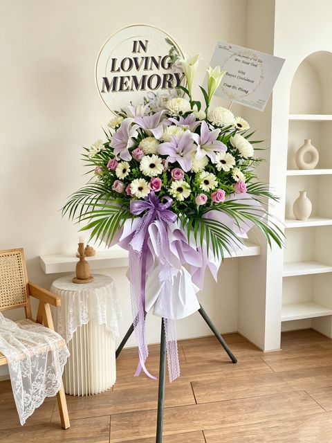 Condolences Flower Stand 14
