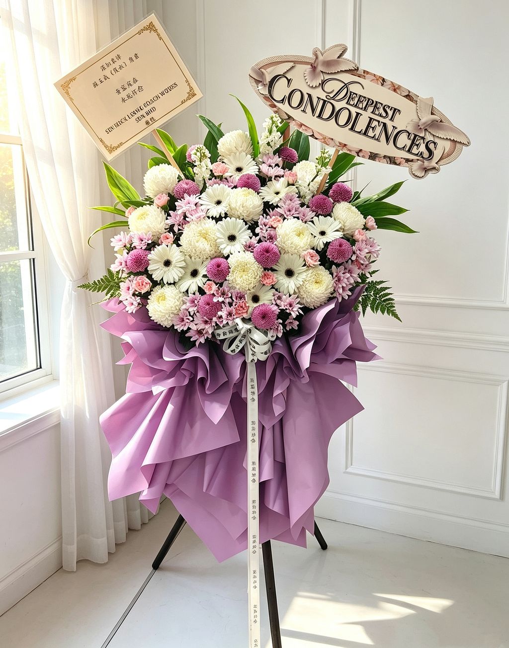 Condolences Flower Stand 222