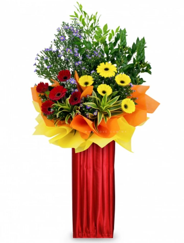 Opening Flower Stand 01