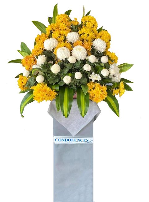 Condolences Flower Stand 08