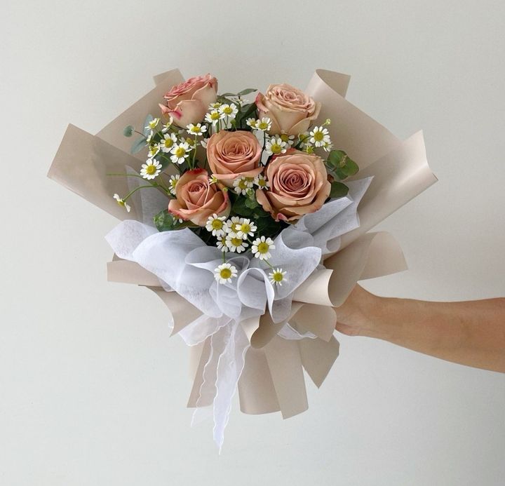 Cappuccino Roses Bouquet