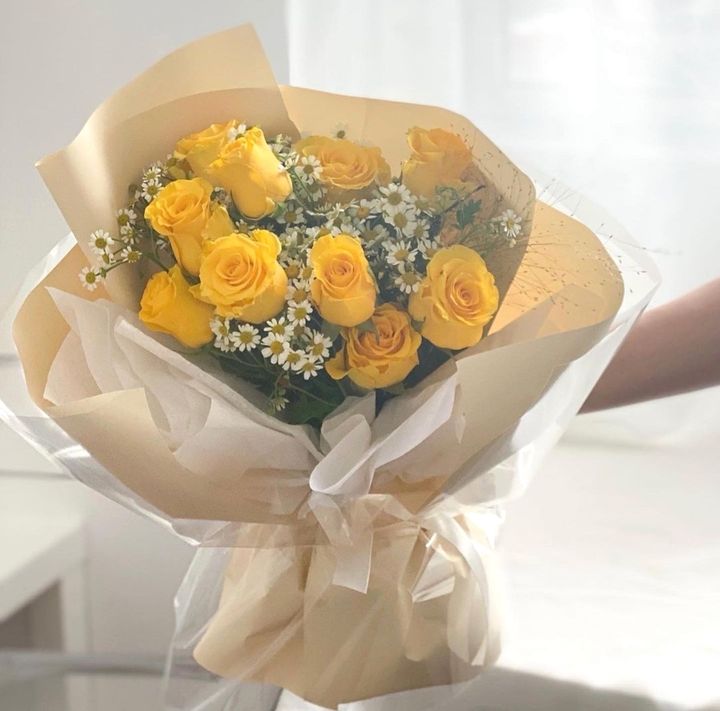 Yellow Roses Bouquet 03