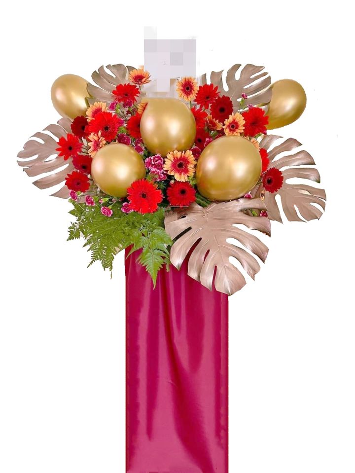Balloon Opening Flower Stand 14